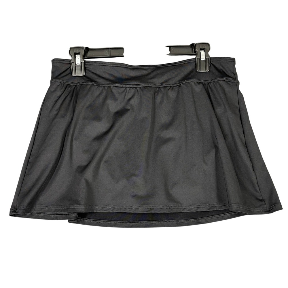 Lands' End Swim Skirt Womens 10P Beachwear Modest Sporty Summer Petite
